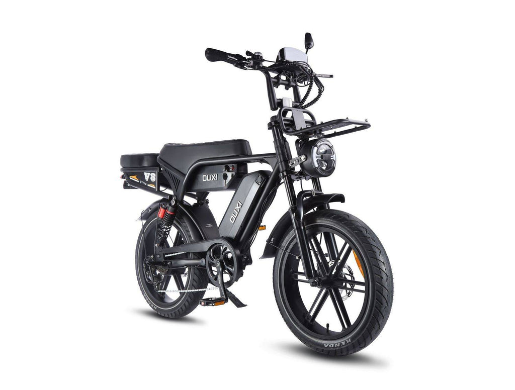 Ouxi V8 Ultra Max Fat E-Bike 750W 48V Doppia Batteria Full Suspension