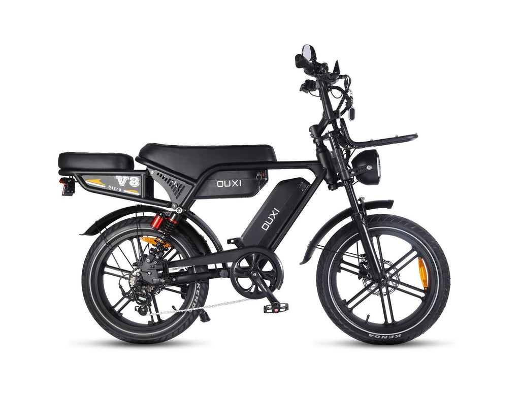 Ouxi V8 Ultra Max Fat E-Bike 750W 48V Doppia Batteria Full Suspension
