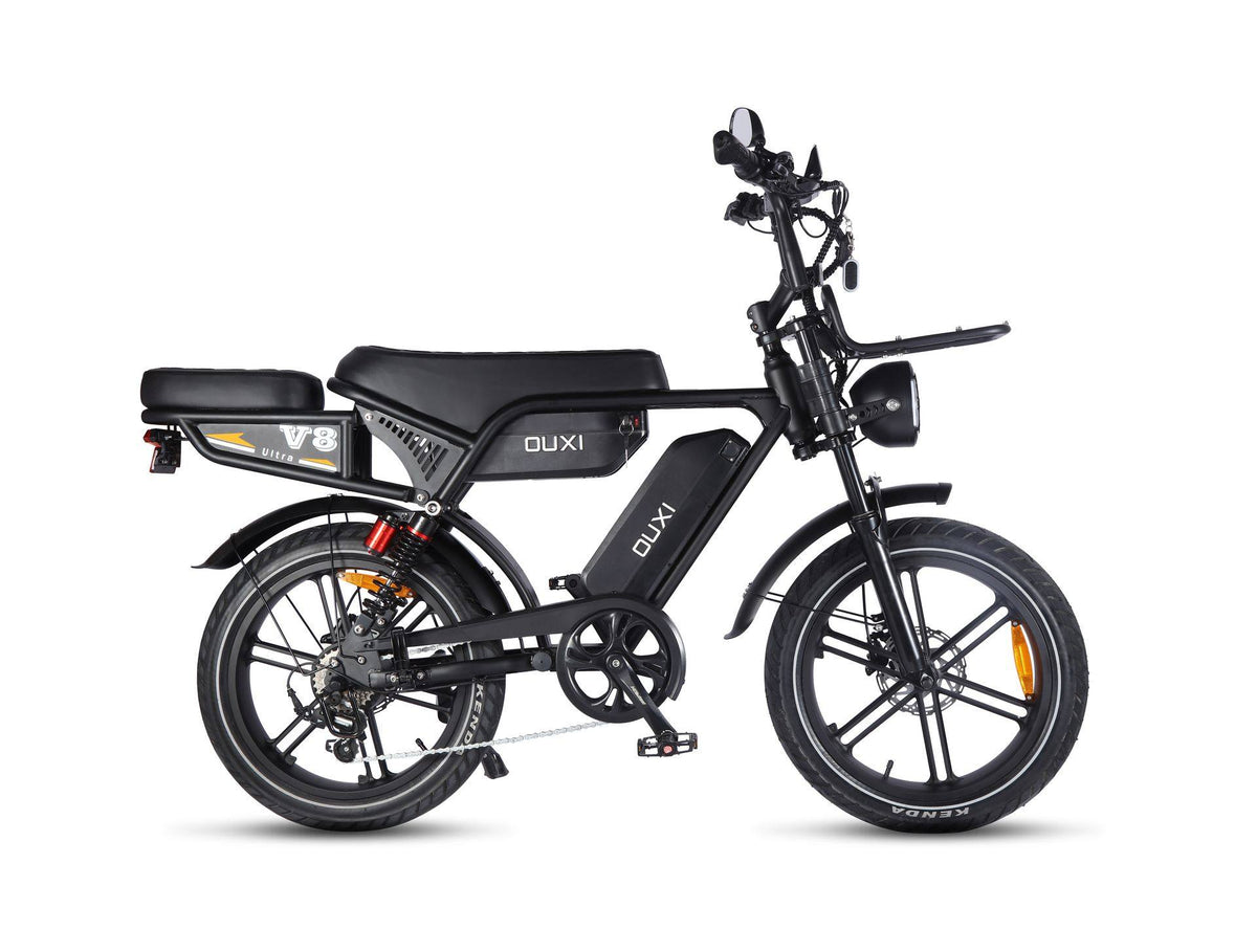Ouxi V8 Ultra Max Fat E-Bike 750W 48V Doppia Batteria Full Suspension